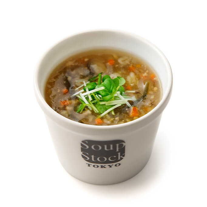 生姜入り和風スープ